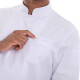 Veste de Cuisine Homme Texas à Manches Longues Blanche - MANELLI