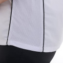 Veste de Cuisine Femme Blanche Liseré Noir Aération Côté Manches Courtes - MANELLI - 8