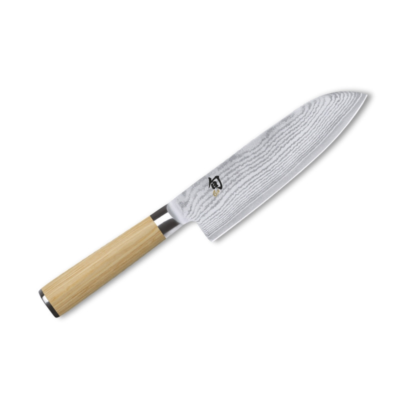Couteau Japonais Shun Classic White - Couteau Santoku 18 cm - KAI