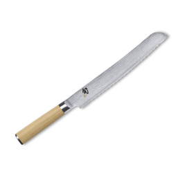 Couteau Japonais Shun Classic White - Couteau à Pain 23 cm - KAI