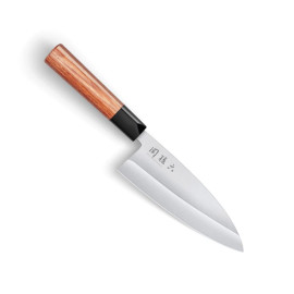 Couteau Japonais Deba Seki Magoroku Red Wood – KAI