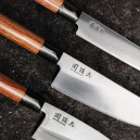 Couteau Santoku Seki Magoroku Red Wood – KAI
