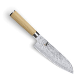 Couteau Japonais Shun Classic White - Couteau Santoku 18 cm - KAI