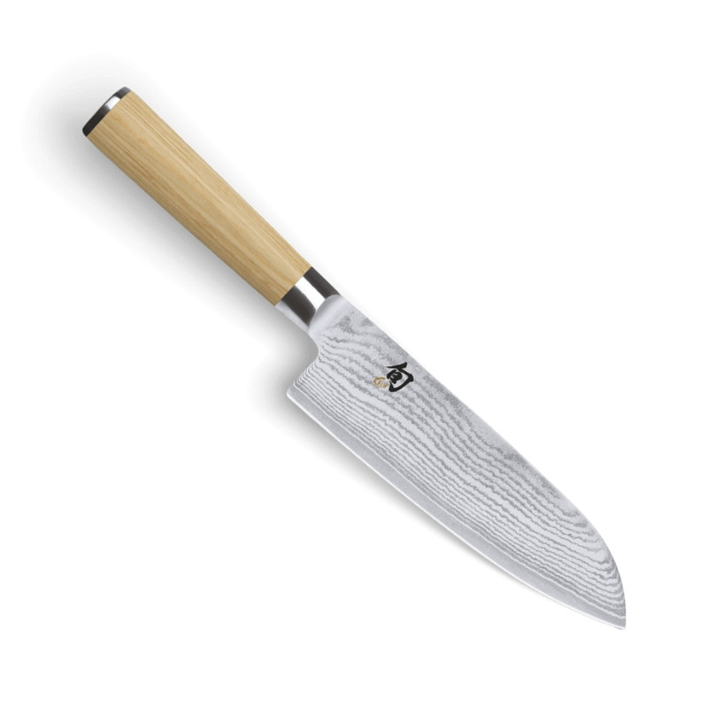 Couteau Japonais Shun Classic White - Couteau Santoku 18 cm - KAI