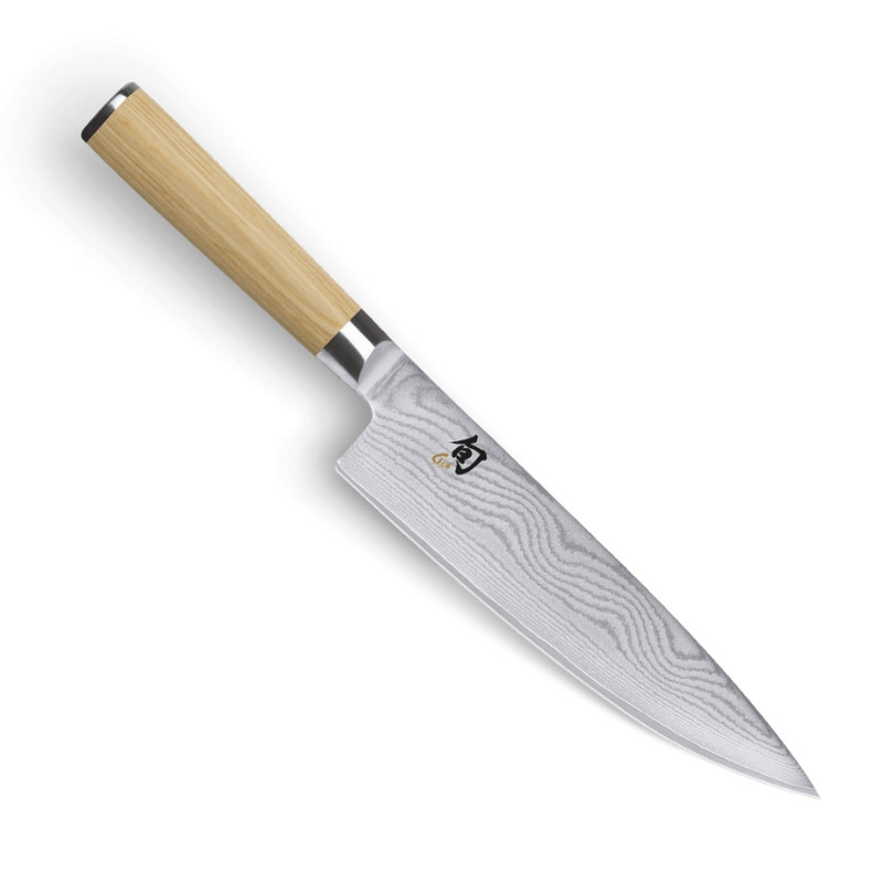 Couteau Japonais Shun Classic White - Couteau de Chef 20 cm - KAI