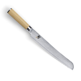 Couteau Japonais Shun Classic White - Couteau à Pain 23 cm - KAI