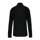 Chemise de Service Popeline Manches Longues noir