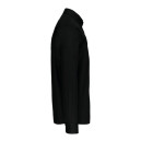 Chemise de Service Popeline Manches Longues noir