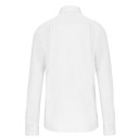 Chemise de Service Popeline Manches Longues blanche