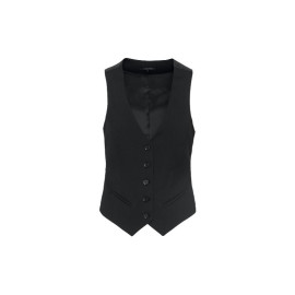 Gilet de Service Femme Noir - KARIBAN