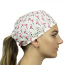 Calot Médical Unisexe Court 100% Coton à Motifs - CHRYSVAL - 22