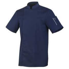 Veste de Cuisine Unisexe Manches Courtes Marine NERO - ROBUR