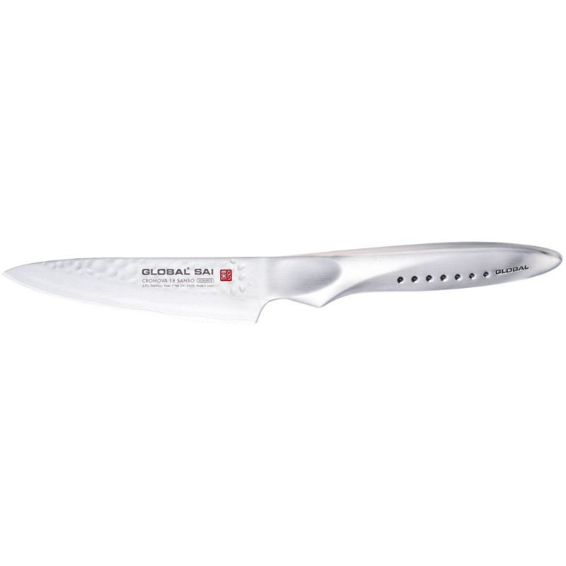 Couteau Japonais d’Office Lame Droite 10cm SAI-S02R - GLOBAL