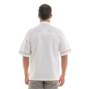 Veste de Cuisine Homme Florence Manches Courtes - MANELLI - De dos