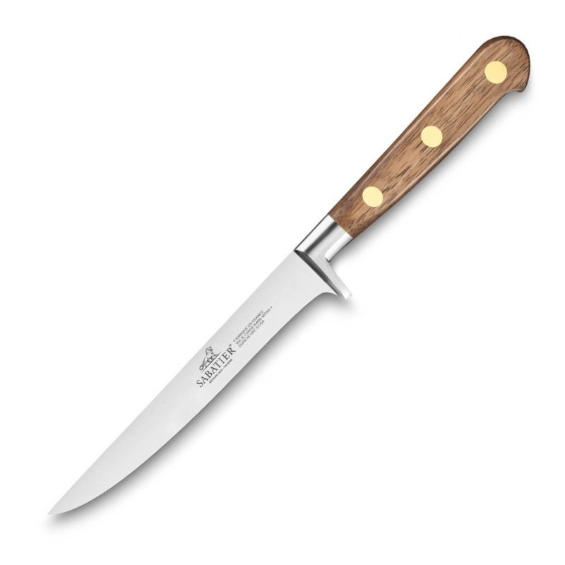 Couteau à Désosser 13 cm Bois Noyer PERIGORD - SABATIER