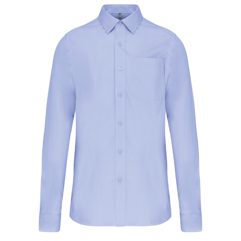 chemise de service bleu ciel