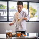 Veste de cuisine Enfant Manches longues Basil Kids photo d'ambiance