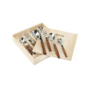 Coffret Couverts Bois Gregorio 16 Pièces - ARCOS