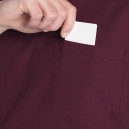 Blouse médicale Unisexe Manches Courtes Orignals Ultra - CHEROKEE - bordeaux