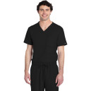 Blouse médicale Unisexe Manches Courtes Orignals Ultra - CHEROKEE - noir