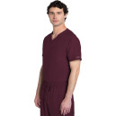 Blouse médicale Unisexe Manches Courtes Orignals Ultra - CHEROKEE - bordeaux