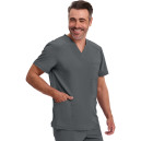 Blouse Médicale Homme Manches Courtes Infinity - CHEROKEE - gris