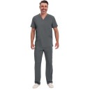 Blouse Médicale Homme Manches Courtes Infinity - CHEROKEE - gris