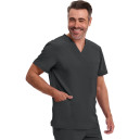 Blouse Médicale Homme Manches Courtes Infinity - CHEROKEE - noir