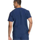 Blouse Médicale Homme Manches Courtes Infinity - CHEROKEE - bleu