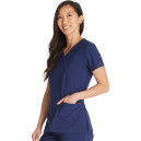 Blouse Médicale Femme Manches Courtes EDS Essentials - DICKIES MEDICAL - Bleu