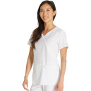 Blouse Médicale Femme Manches Courtes EDS Essentials - DICKIES MEDICAL - Blanc