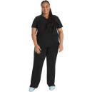 Blouse Médicale Femme Manches Courtes EDS Essentials - DICKIES MEDICAL - Noir