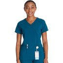 Blouse Médicale Femme Manches Courtes EDS Essentials - DICKIES MEDICAL - Vert