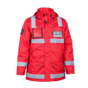 Parka de Sécurité Incendie Imperméable SSIAP Rouge - CITYGUARD