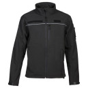 Blouson Softshell Sécurité Privée Mixte Imperméable Respirant Noir – CITYGUARD