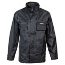 Coupe-vent de Sécurité Privée Mixte Imperméable PVC Noir – CITYGUARD