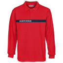 Polo de Sécurité Incendie Mixte Manches longues Rouge – CITYGUARD