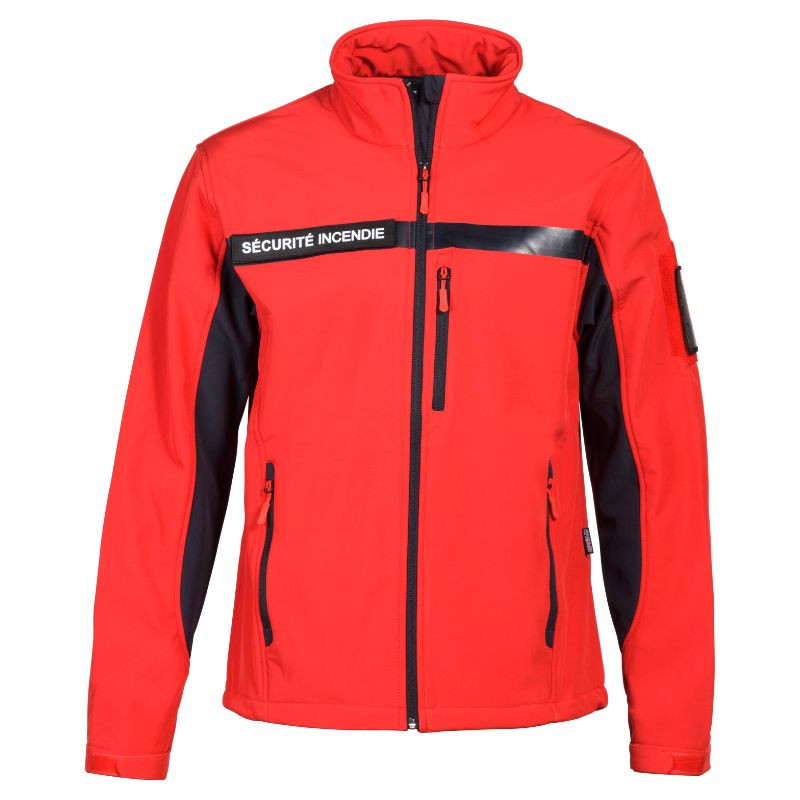 Blouson Softshell Sécurité Incendie Mixte Micro polaire – CITYGUARD