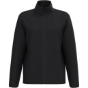Veste de Travail Polaire Unisexe Coupe Droite Noir - IDEAL BASIC BRAND