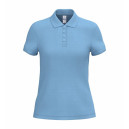 Polo de Service Piqué Femme Manches Courtes CIEL