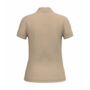 Polo de Service Piqué Femme Manches Courtes BEIGE