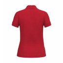 Polo de Service Piqué Femme Manches Courtes ROUGE