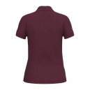 Polo de Service Piqué Femme Manches Courtes BORDEAUX