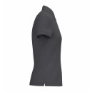 Polo de Service Piqué Femme Manches Courtes GRIS FONCÉ