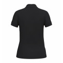 Polo de Service Piqué Femme Manches Courtes NOIR