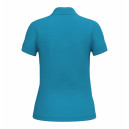 Polo de Service Piqué Femme Manches Courtes TURQUOISE