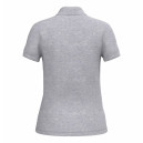 Polo de Service Piqué Femme Manches Courtes gris clair