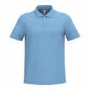 Polo de Service Piqué Homme Manches Courtes BLEU CIEL