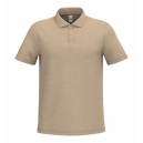 Polo de Service Piqué Homme Manches Courtes BEIGE