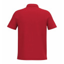 Polo de Service Piqué Homme Manches Courtes ROUGE